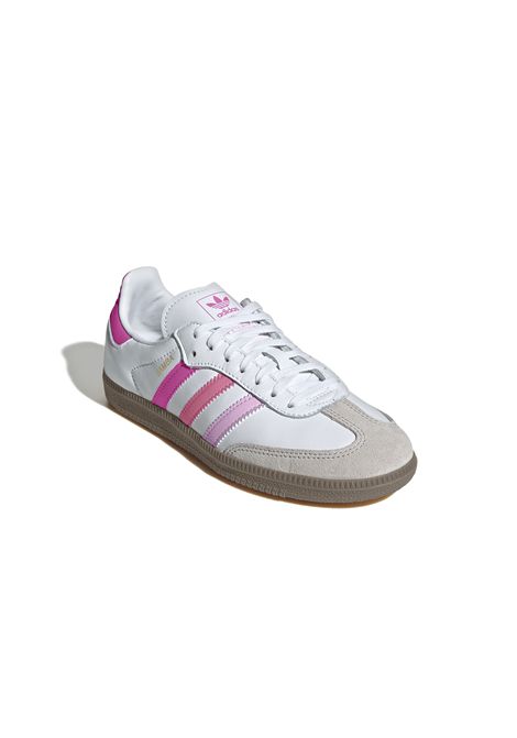 Scarpe Adidas Samba OG Bianco Rosa Bambini ADIDAS ORIGINALS | Sneakers | JP5494-